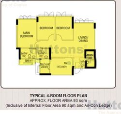 Blk 18B Macpherson Residency (Geylang), HDB 4 Rooms #551240511